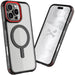 Apple iPhone 16 Pro Max Clear Smoke Protective Phone Case MagSafe Magnetic Silicone Gel Cover