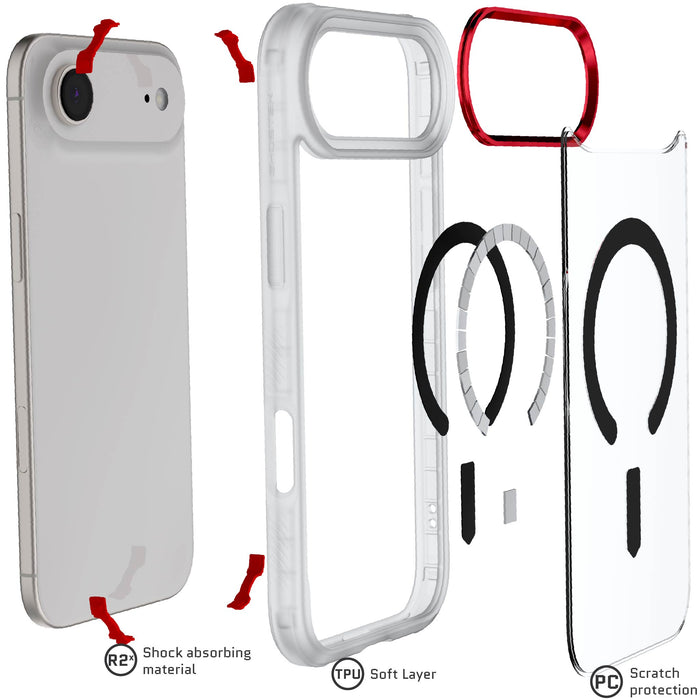 iPhone 17 Series Protective Clear MagSafe Cases — COVERT