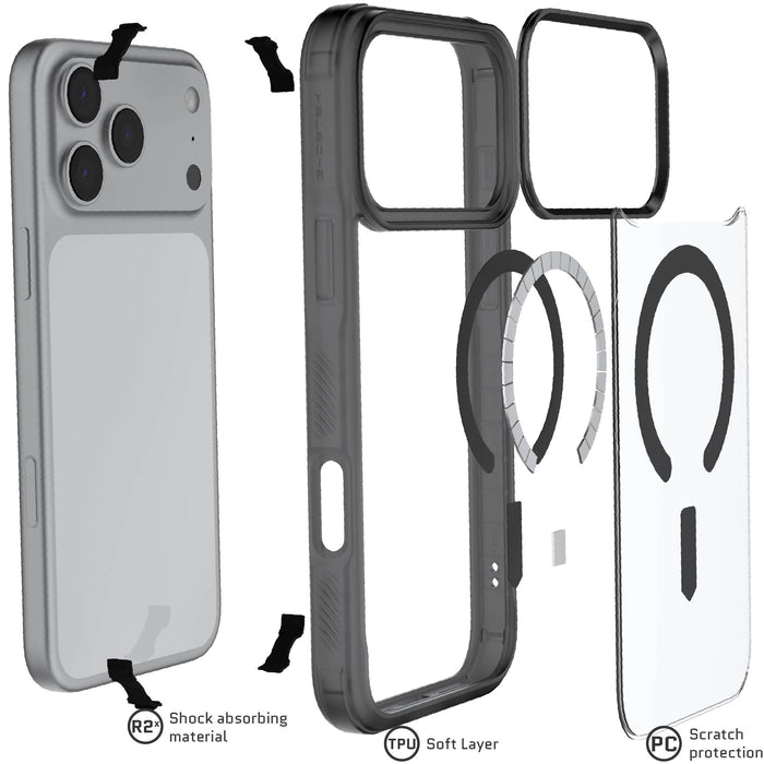 iPhone 17 Series Protective Clear MagSafe Cases — COVERT
