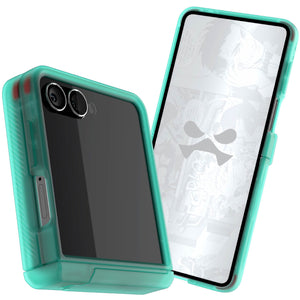 
                                Galaxy Z Flip 7 Protective Clear MagSafe Case  — COVERT