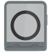 Samsung Galaxy Z Flip7 Case Grey Protective Phone Cover Magnetic MagSafe Kickstand