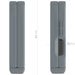 Samsung Galaxy Z Flip7 Case Gray Protective Phone Cover Magnetic MagSafe Kickstand