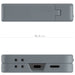 Samsung Z Flip7 Case Gray Protective Phone Cover Magnetic MagSafe Kickstand