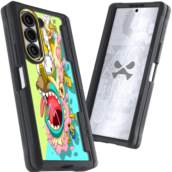 Samsung Galaxy Z Fold 6 DECONSTRUCTED YINYÁNG by Dhani Barragán Artist Artwork Protective Phone Case Limited Edition Collab Cover