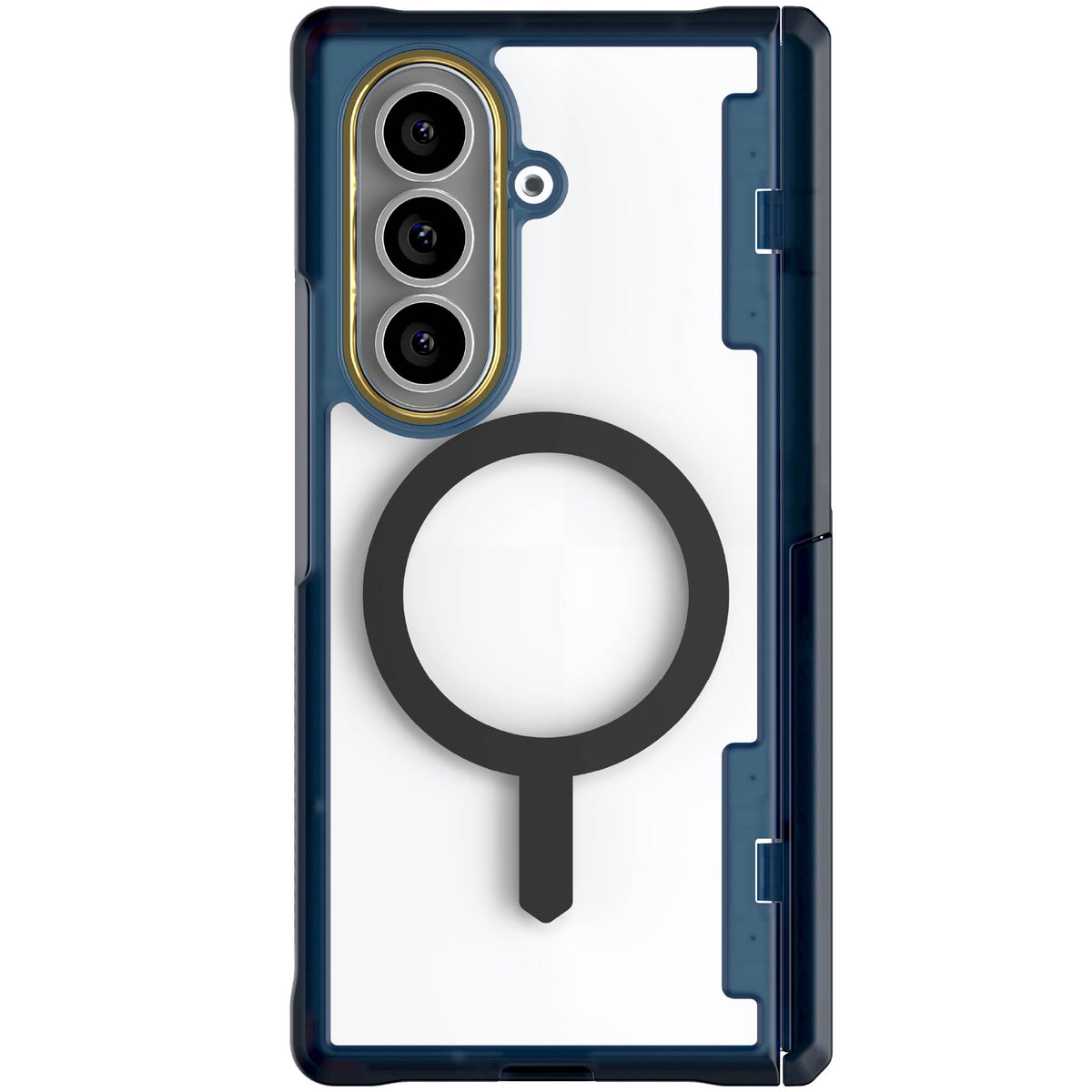Samsung Galaxy Z Fold7 Phone Case Blue MagSafe Kickstand Magnetic