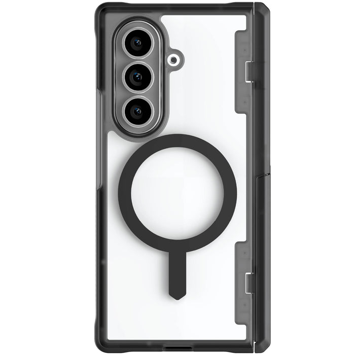 Galaxy Z Fold 7 Smoke Matte Protective Phone Case MagSafe Kickstand Magnetic