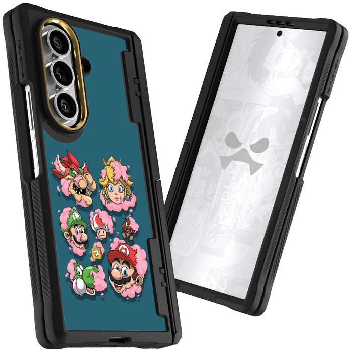 Samsung Galaxy Z Fold 7 DECONSTRUCTED SUPER M CHUNKS by Dhani Barragán Artist Artwork Protective Phone Case Limited Edition Collab Cover