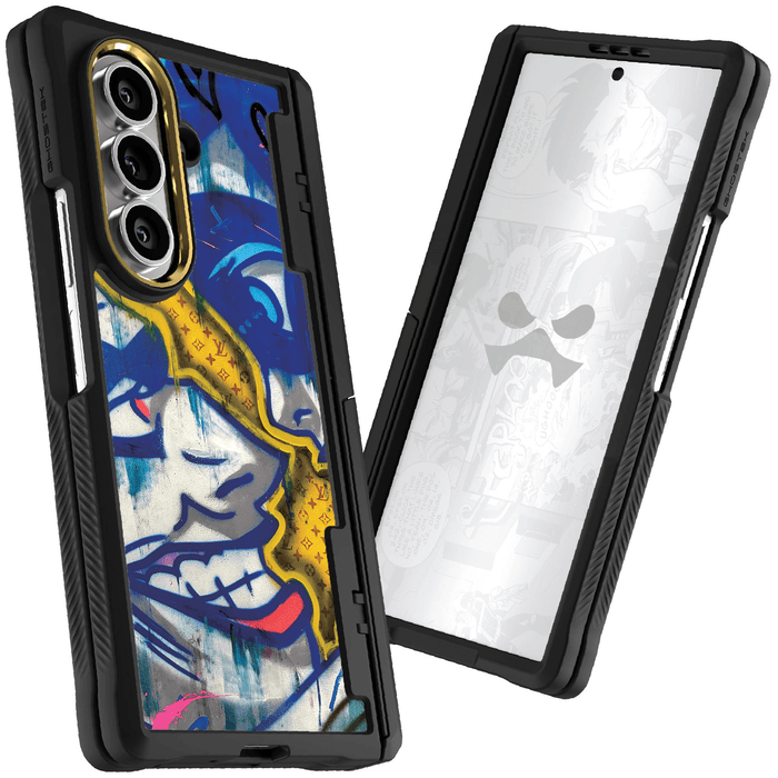 Samsung Galaxy Z Fold 7 Joker & Harley Quinn - Mad Love x Louis Vuitton Case Phone Cover