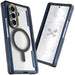 Samsung Galaxy Z Fold7 Protective Phone Case Blue MagSafe Kickstand Magnetic