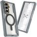 Samsung Galaxy Fold 7 Phone Case Gray MagSafe Kickstand Magnetic