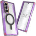 Samsung Galaxy Fold7 Case Purple MagSafe Kickstand Magnetic