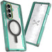 Fold7 Protective Phone Case Teal MagSafe Kickstand Magnetic