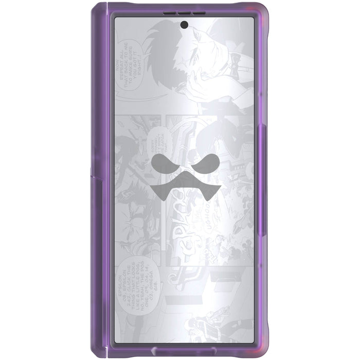 ZFold7 Case Purple MagSafe Kickstand Magnetic