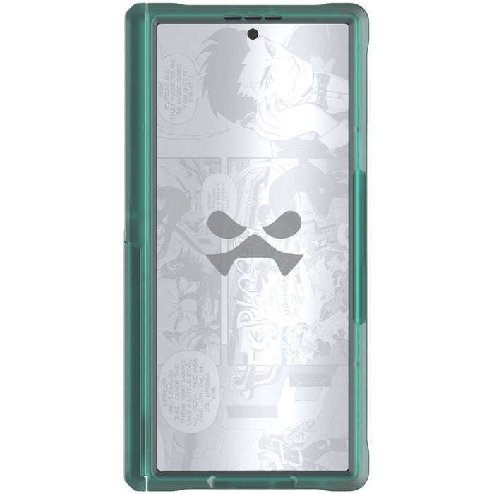 Samsung Galaxy Fold 7 Protective Phone Case Teal MagSafe Kickstand Magnetic