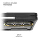 Samsung Z Fold7 Case Black MagSafe Kickstand Magnetic