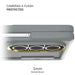 Samsung Galaxy Z Fold 7 Case Gray MagSafe Kickstand Magnetic