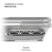 Galaxy ZFold7 Clear Protective Phone Case MagSafe Kickstand Magnetic