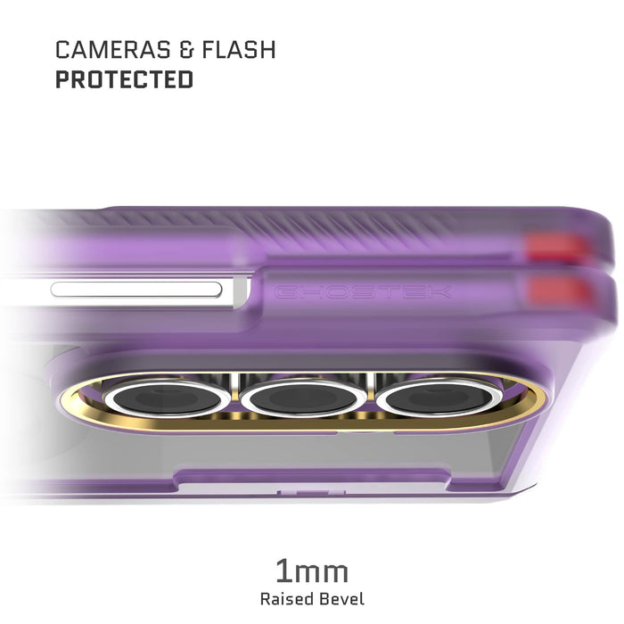 Samsung Galaxy Z Fold7 Case Purple MagSafe Kickstand Magnetic