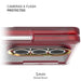 Samsung Galaxy Fold 7 Phone Case Red MagSafe Kickstand Magnetic