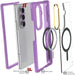Galaxy ZFold7 Case Purple MagSafe Kickstand Magnetic