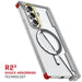 Z Fold 7 Case Gray MagSafe Kickstand Magnetic