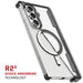 Samsung Z Fold 7 Smoke Matte Case MagSafe Kickstand Magnetic