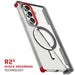 Fold 7 Clear Smoke Protective Phone Case MagSafe Kickstand Magnetic