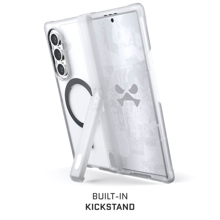 Samsung Galaxy ZFold7 Clear Protective Phone Case MagSafe Kickstand Magnetic