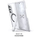 Samsung Galaxy ZFold7 Clear Protective Phone Case MagSafe Kickstand Magnetic
