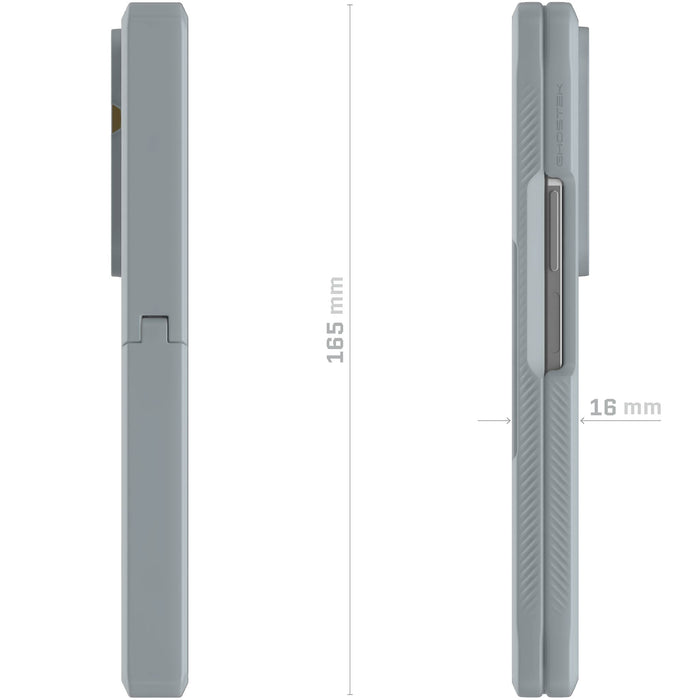 Fold 7 Protective Phone Case Gray MagSafe Kickstand Magnetic
