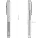 Z Fold 7 Clear Matte Protective Phone Case MagSafe Kickstand Magnetic