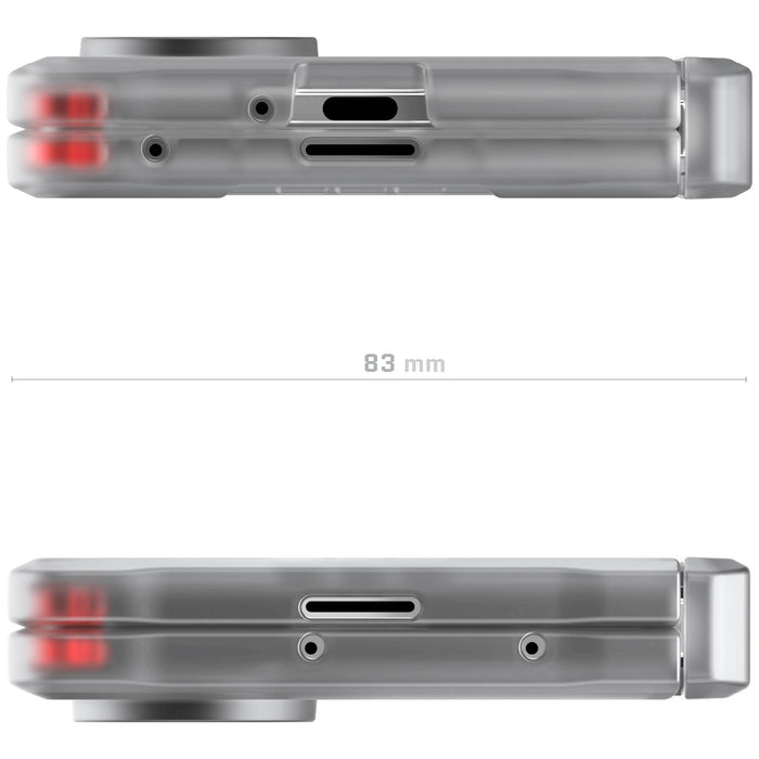 Samsung Fold 7 Clear Protective Phone Case MagSafe Kickstand Magnetic