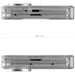 Fold 7 Clear Matte Protective Phone Case MagSafe Kickstand Magnetic