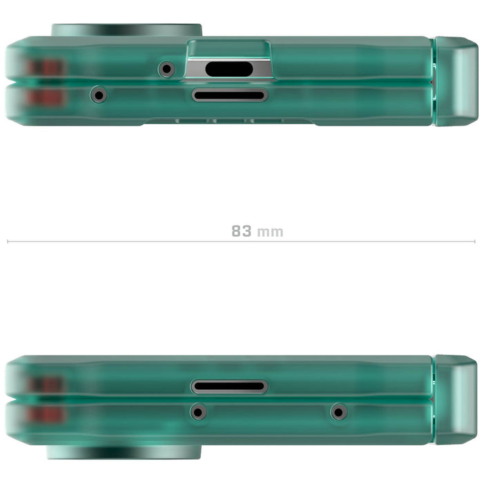 Galaxy Fold 7 Protective Phone Case Teal MagSafe Kickstand Magnetic