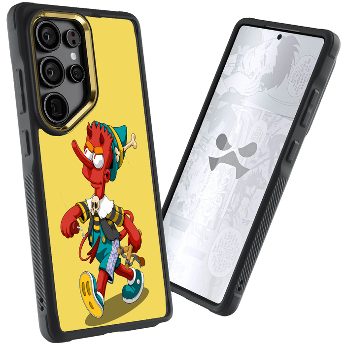 Samsung Galaxy S25 Ultra BAROCCHIO DEVIL by Dhani Barragán Artist Artwork Protective Phone Case Limited Edition Collab Cover