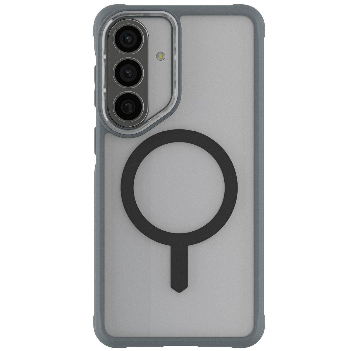 Galaxy S26 Plus Clear Case MagSafe Protective Phone Cover Magnetic Ring Shockproof Premium Cool Gray