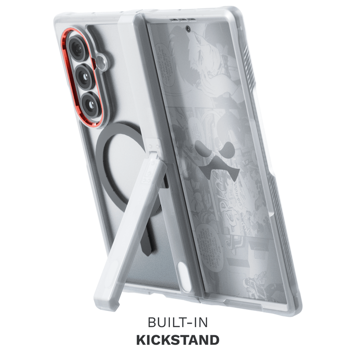 Samsung Galaxy Z Fold 7 Case Clear Kickstand