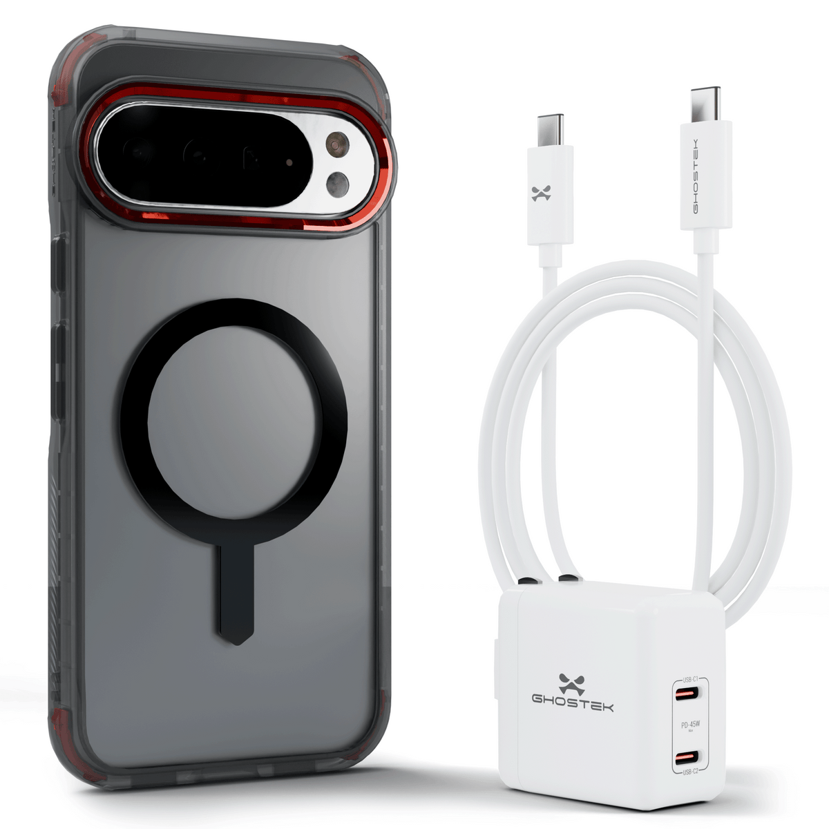 Google Pixel 10 Pro XL Case Cable Charging Charger Bundle