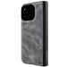 Pixel 11 Pro Fold Gray Leather Case MagSafe Magnetic Hinge Cover Screen Protector Premium