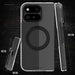 Google Pixel 11 Pro Fold Phone Case Clear MagSafe Black Ring Magnetic Cover