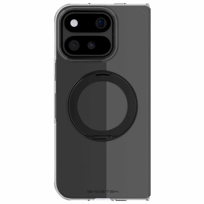 Google Pixel 11 Pro Fold Phone Case Clear MagSafe Black Ring Magnetic