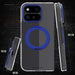 Pixel 11 Pro Fold Case Clear MagSafe Blue