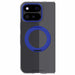 Google Pixel 11 Pro Fold Case Clear MagSafe Blue