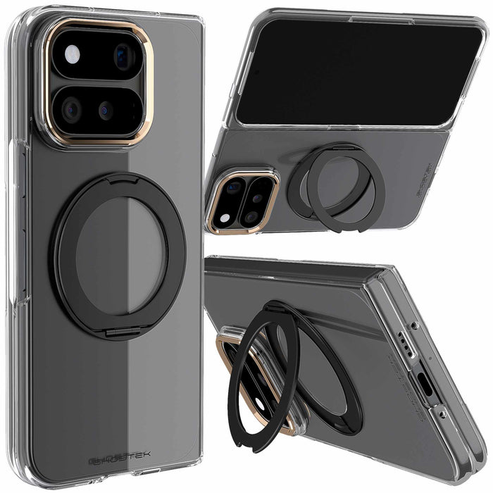 Google Pixel 11 Pro Fold Case Clear MagSafe Gold