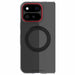 Google Pixel 11 Pro Fold Case Clear MagSafe Red