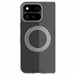 Google Pixel 11 Pro Fold Case Clear Silver MagSafe Ring Magnetic Cover