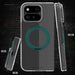 Pixel 11 Pro Fold Case Clear Teal MagSafe