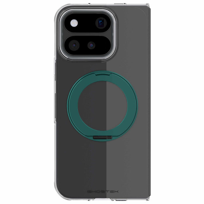 Pixel 11 Pro Fold Case Clear Teal MagSafe Ring