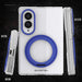 Samsung Galaxy Fold 8 Case Clear Blue MagSafe
