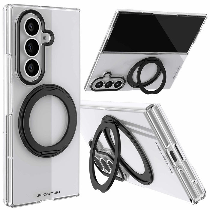Samsung Galaxy Z Fold 8 Ultra Case Clear MagSafe Magnetic Kickstand